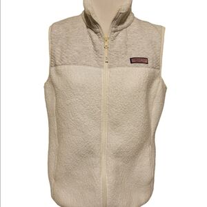Vineyard Vines Harbor Fleece Vest Size Medium